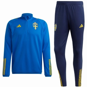 TemperatureRegulatingLining Iconic Sweden training technical Soccer tracksuit 2022/23 - Adidas