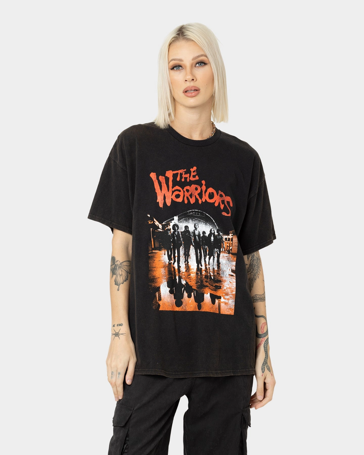 Outdoor Ready American Thrift X The Warriors The Warriors Vintage T-Shirt Black Wash