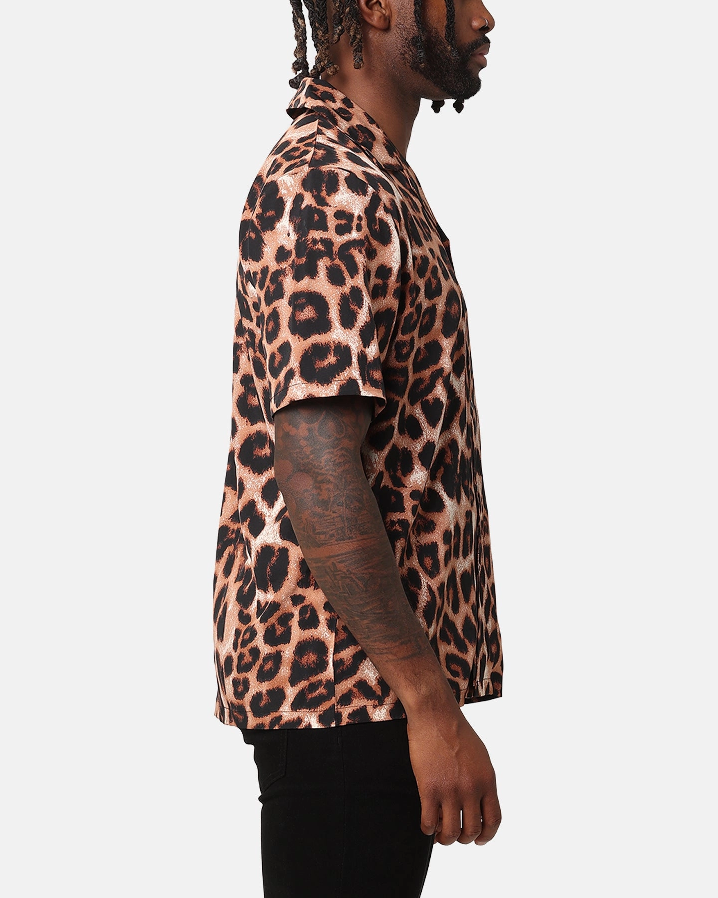 XXIII Leopard Button Up Shirt Leopard Night Out Current Style