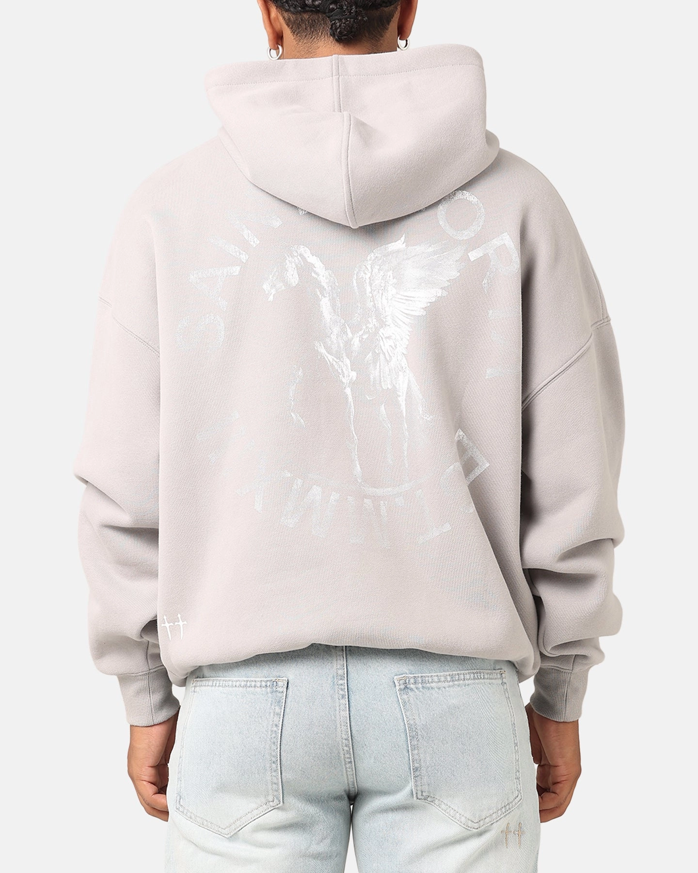 Saint Morta Pegasus Premium Hoodie Grey Smart
