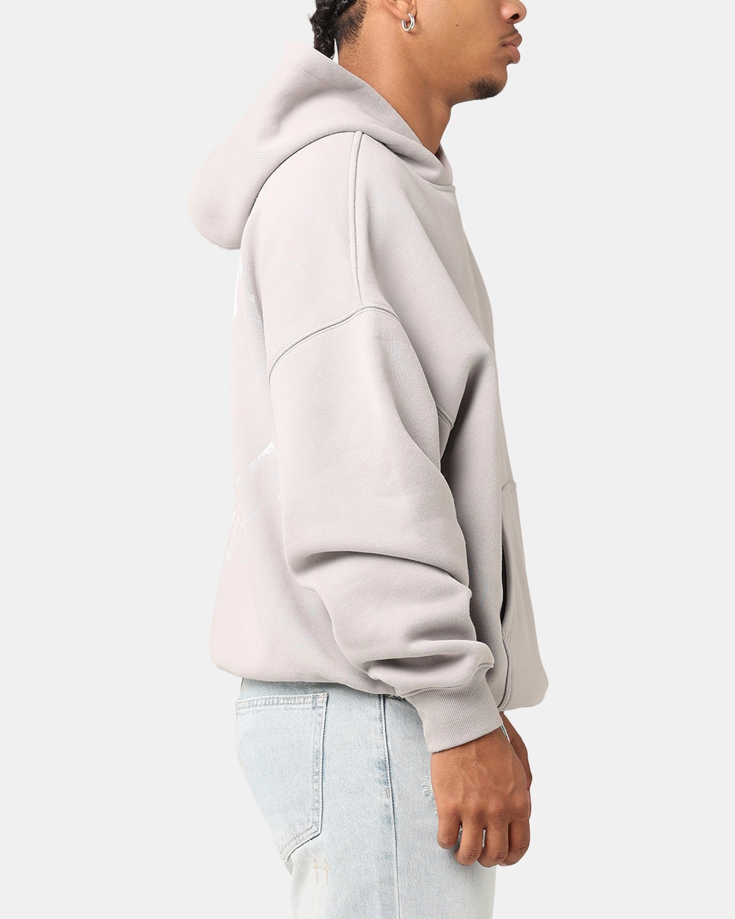 Saint Morta Pegasus Premium Hoodie Grey Tie Relax Shell