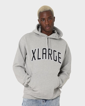 XLARGE Conference Hoodie Grey Marle Classic Jacket Fit