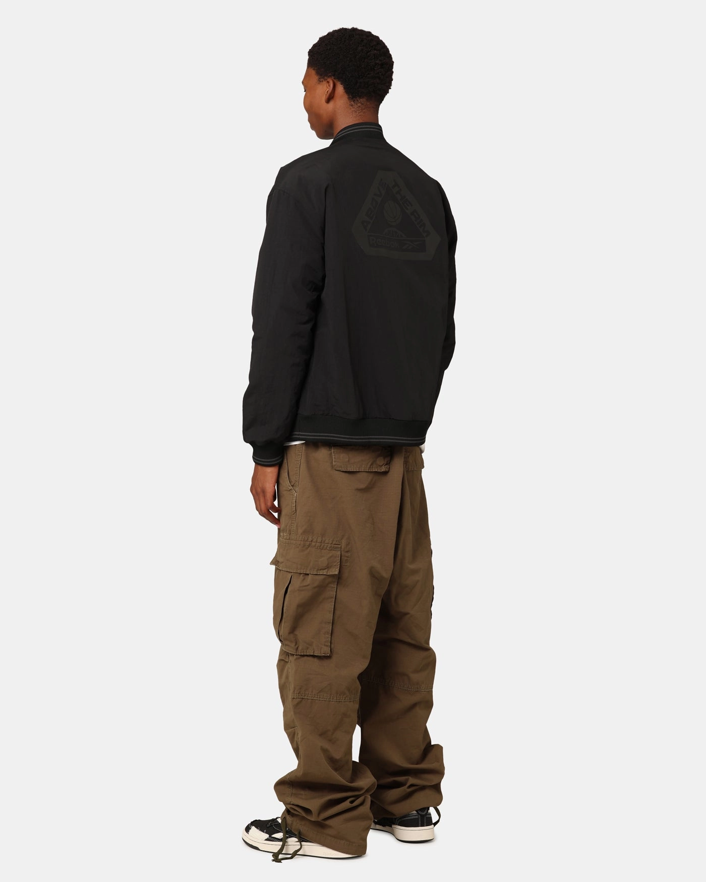 Storm Shield Advantage Reebok Above The Rim Hoop Wear Hoodie Black