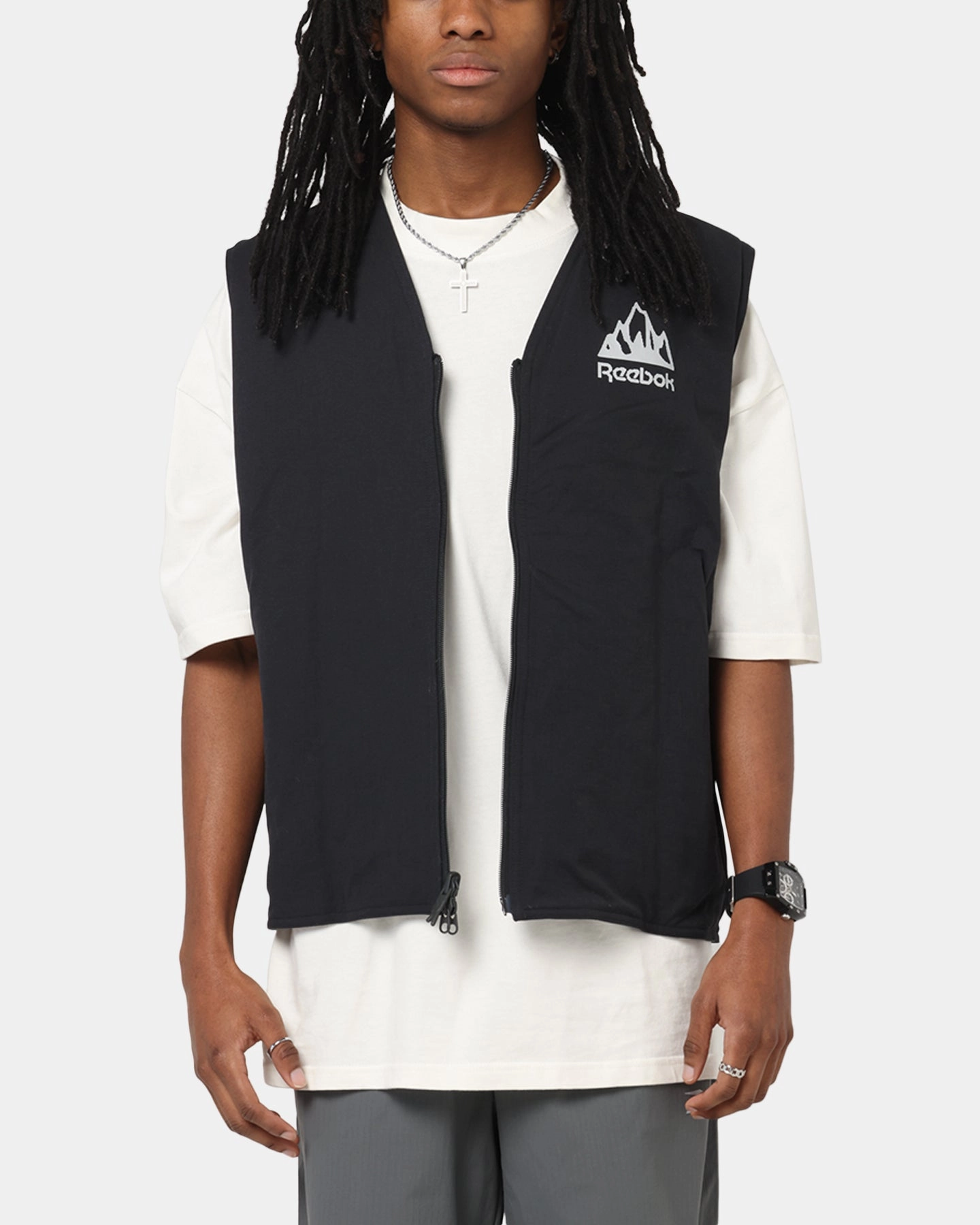 group outing Reebok X Market Reversible Vest Black/Silver