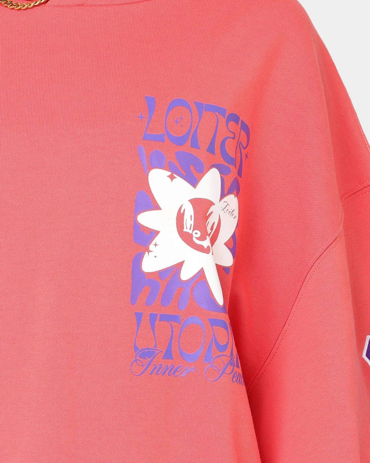 Loiter Fleur Hoodie Pink Outdoor Comfort Layered Insulation