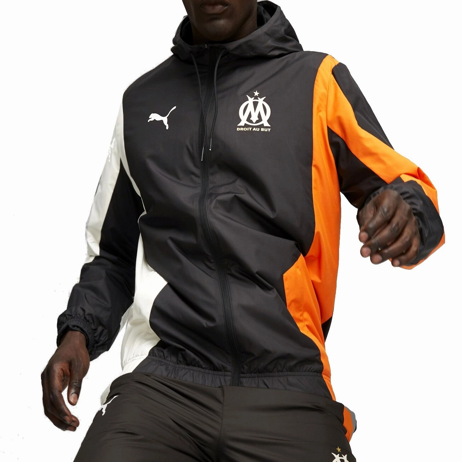 LightweightLayeringSystem AirflowChannels Olympique Marseille EU pre-match presentation tracksuit 2023/24 - Puma
