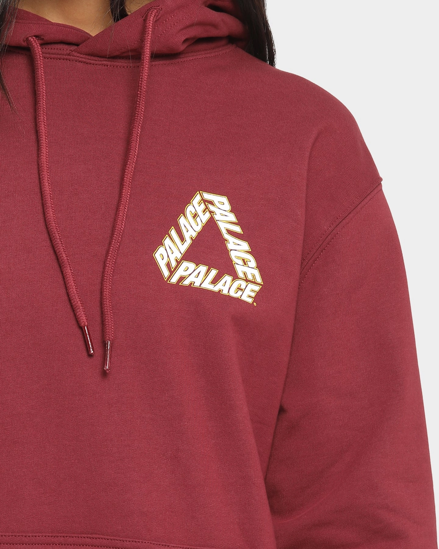 Check Palace P3 Team Hoodie Wine