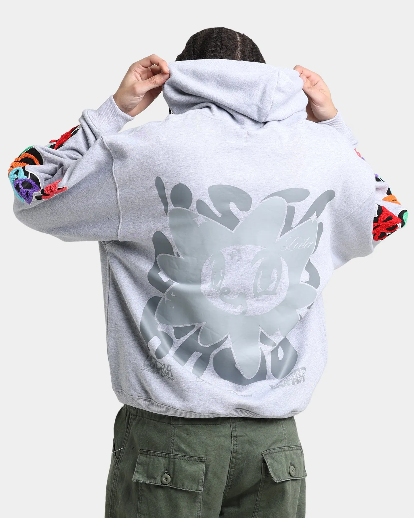 Aftershave Loiter Fleur Hoodie Grey