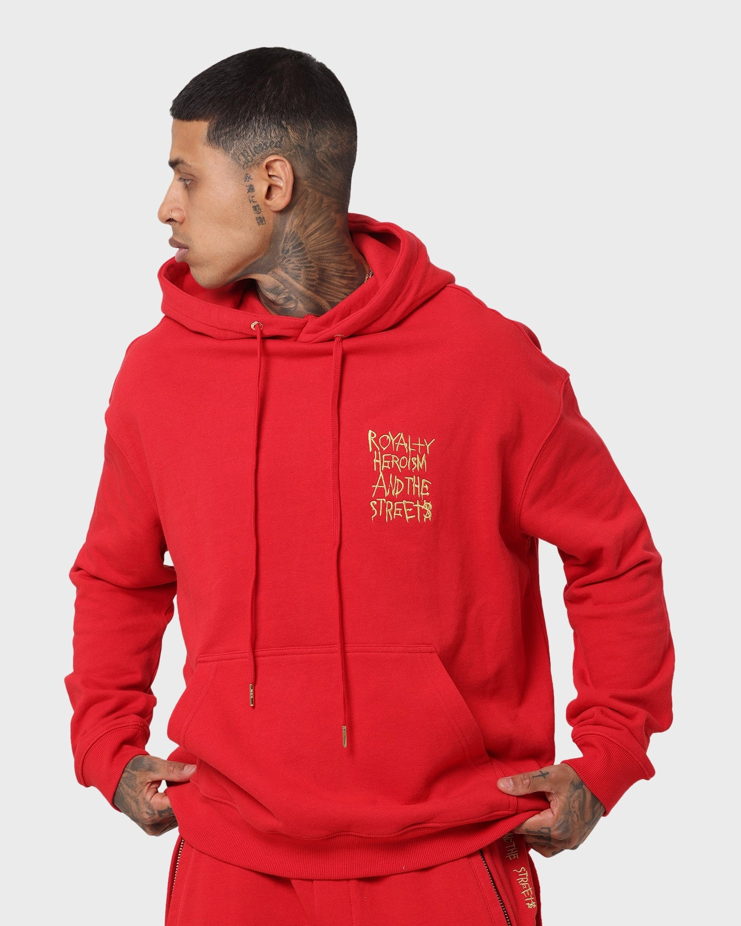 Outerwear Ksubi 23 Biggie Hoodie Red