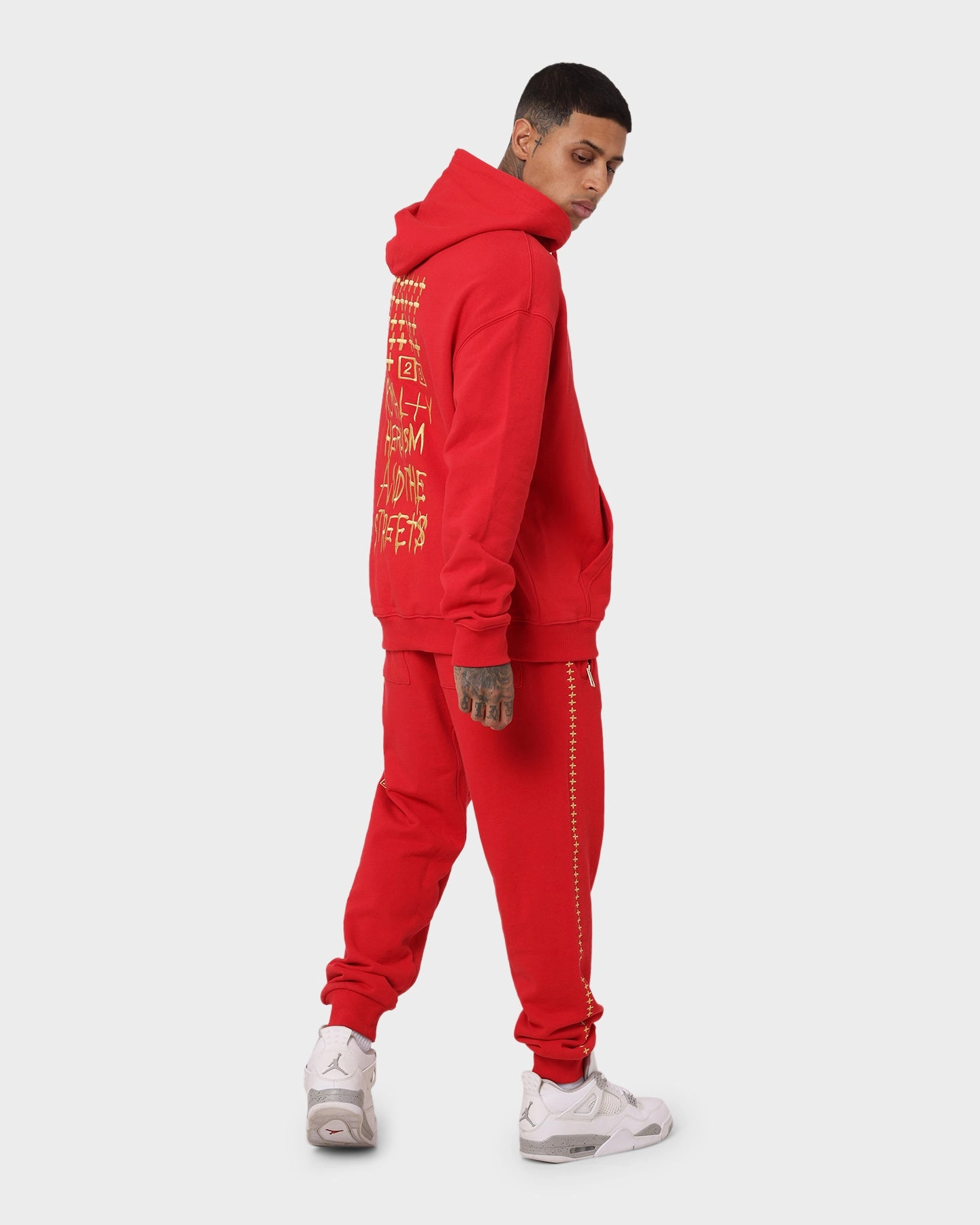 Future Pin Ksubi 23 Biggie Hoodie Red