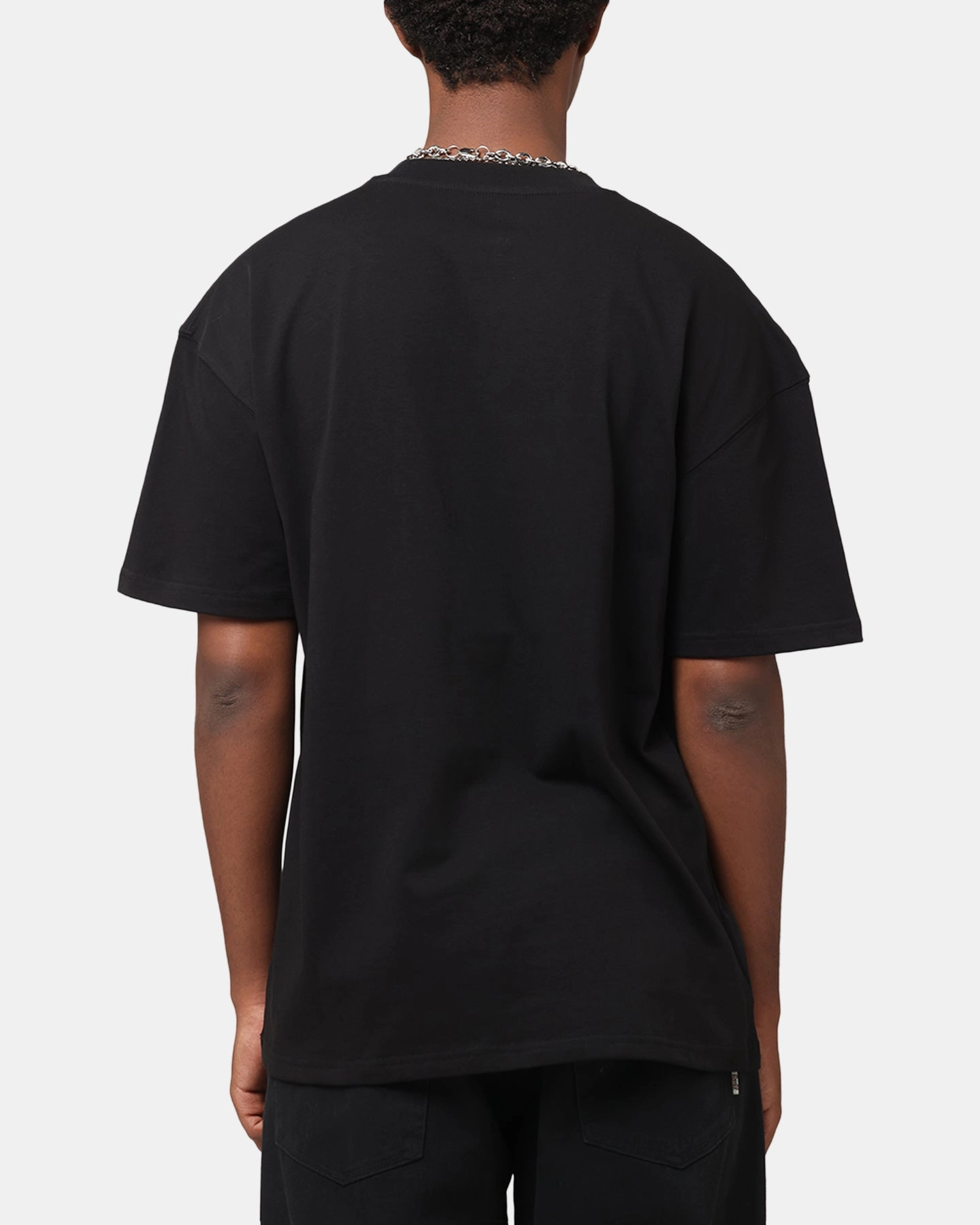 Weekend Smart Look Thermal Regulating Layer Goat Crew Goat Skull Vintage T-Shirt Black