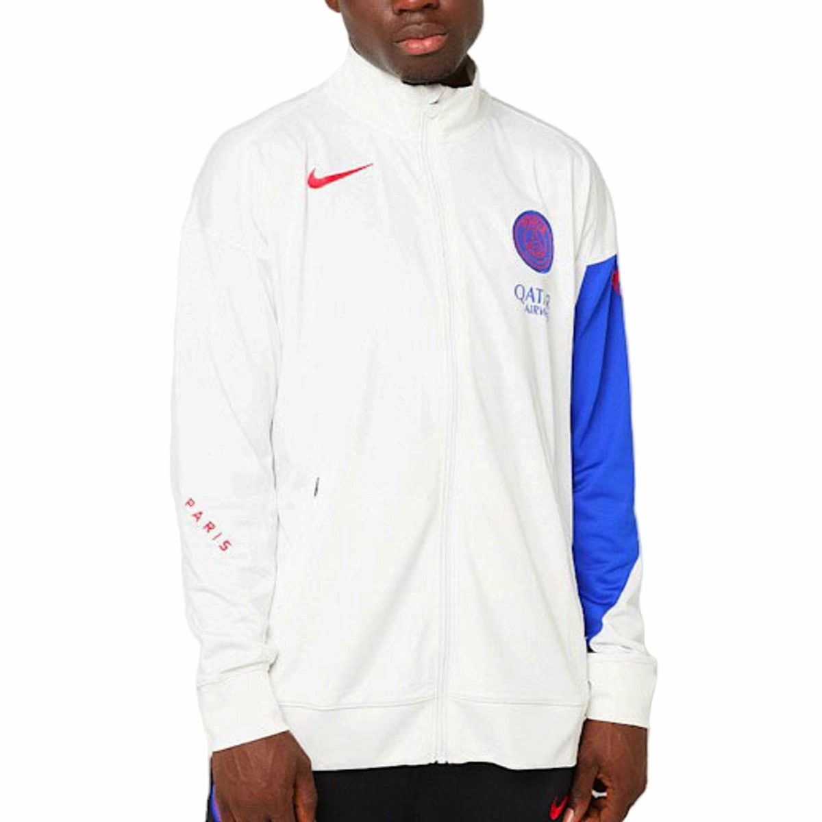Non Chafing Cuffs PSG UCL training presentation Soccer tracksuit 2025/26 - Nike