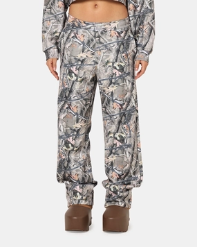 Ed Hardy Women's Camouflage Trackpants Real Tree Camo Soft Fabric ComfortWaistband