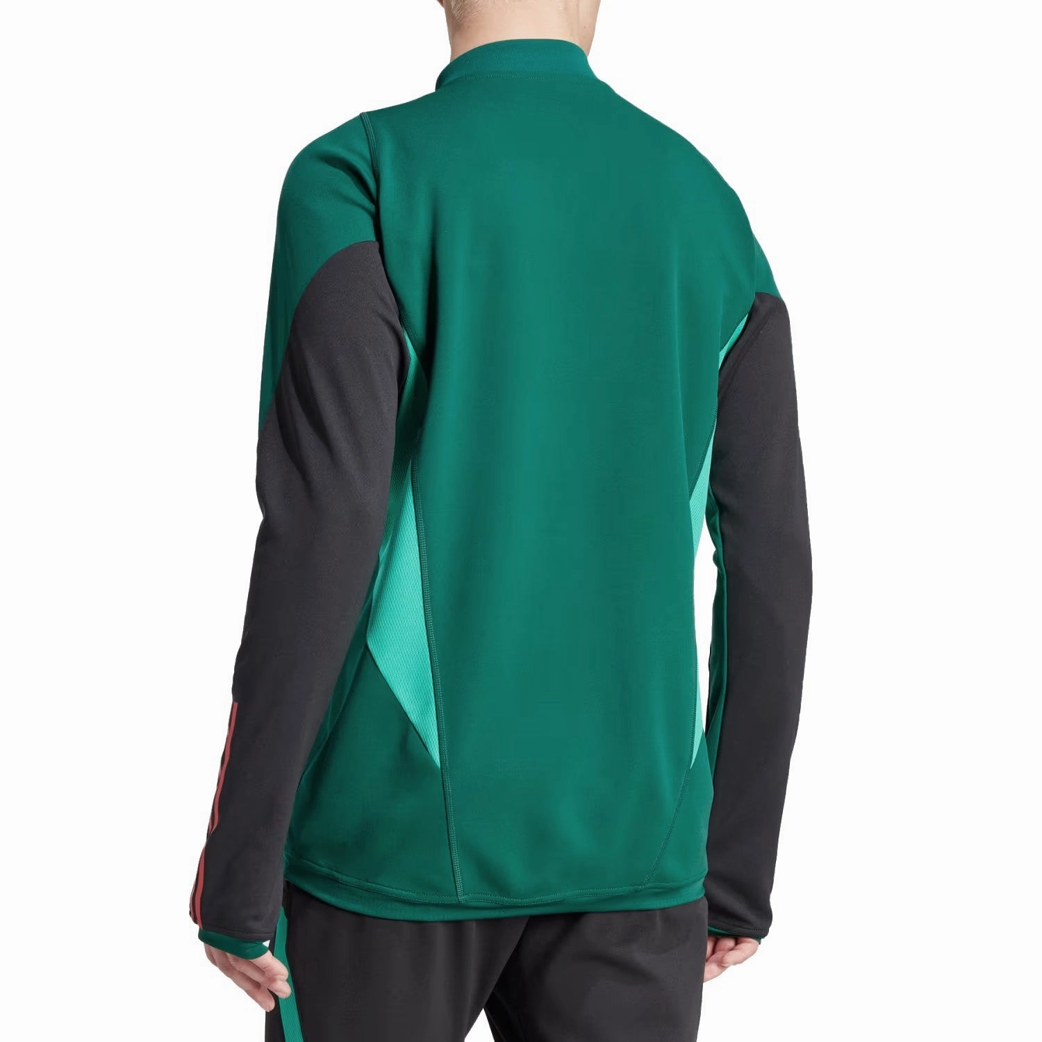 TearResistant Reinforcement Manchester United green training technical Soccer tracksuit 2024 - Adidas