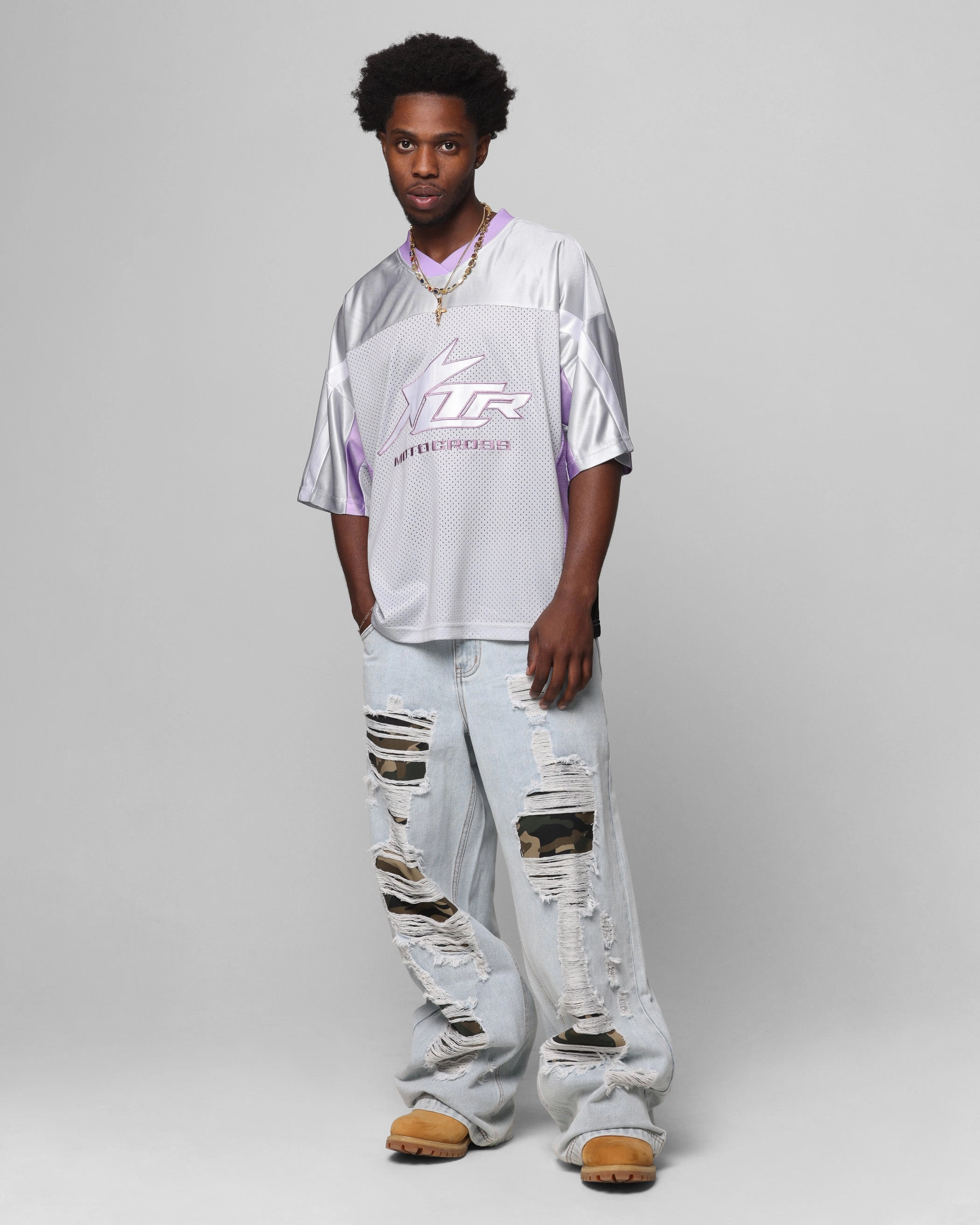 LowProfileWaistband Core Basic Loiter Collateral Distressed Jeans Denim Camo