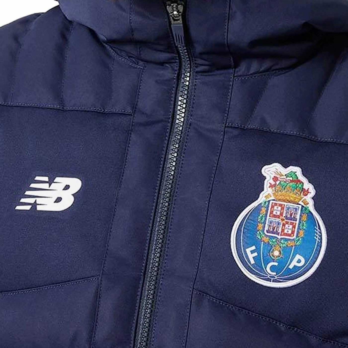 FC Porto training bench padded jacket 2022/23 - New Balance Soft Inner Brushing