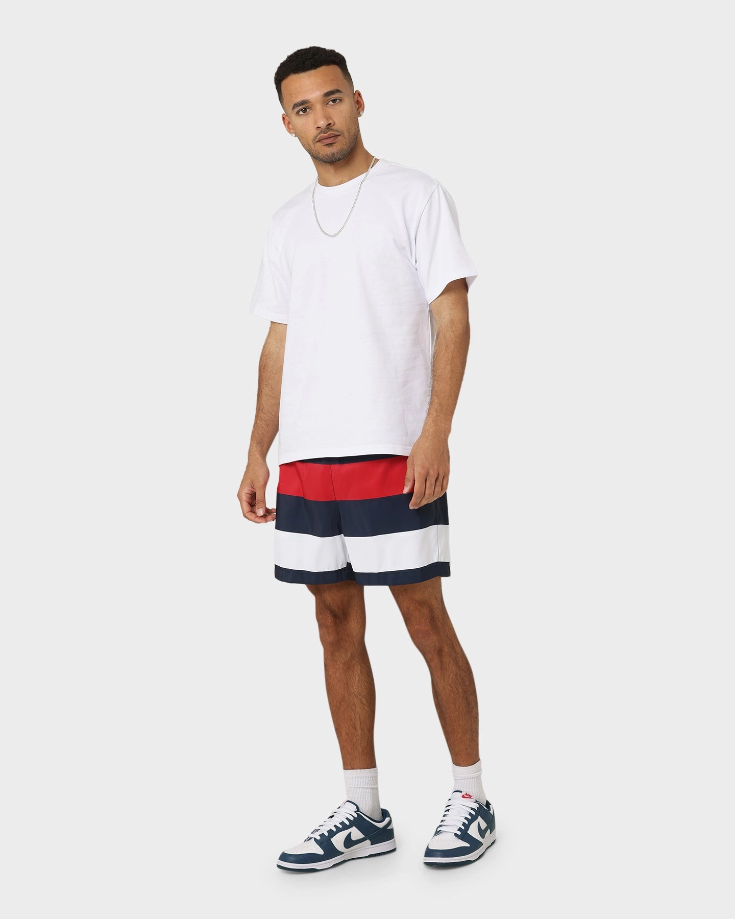 cyclists Tommy Hilfiger Logo Waistband Slim Fit Medium Drawstring Shorts Tommy Jeans Rug