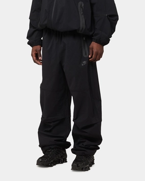 Nike Tech Woven Oversized Pants Black/Black/Black Active Performance Eco Friendly Dye Process