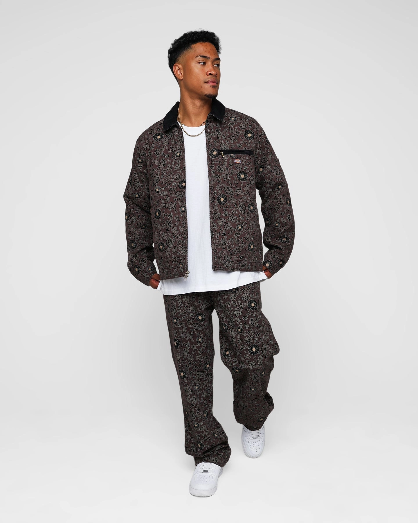 Dickies Ellis Floral Duck Jacket Floral Limited Edition sports practice