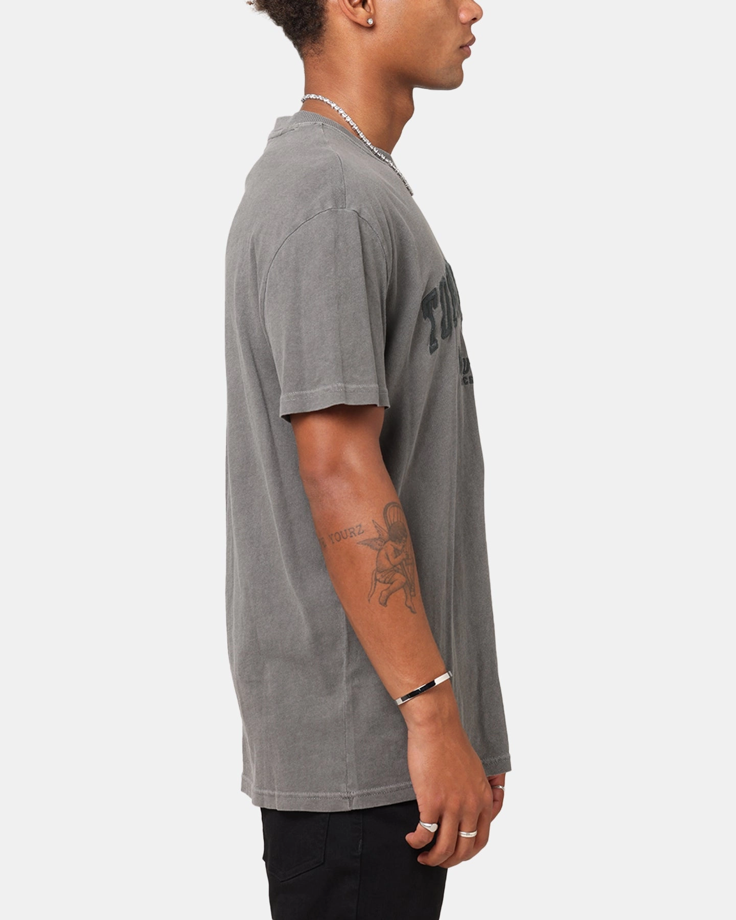 Tommy Jeans Regular Vintage Varsity T-Shirt Black Casual Essentials