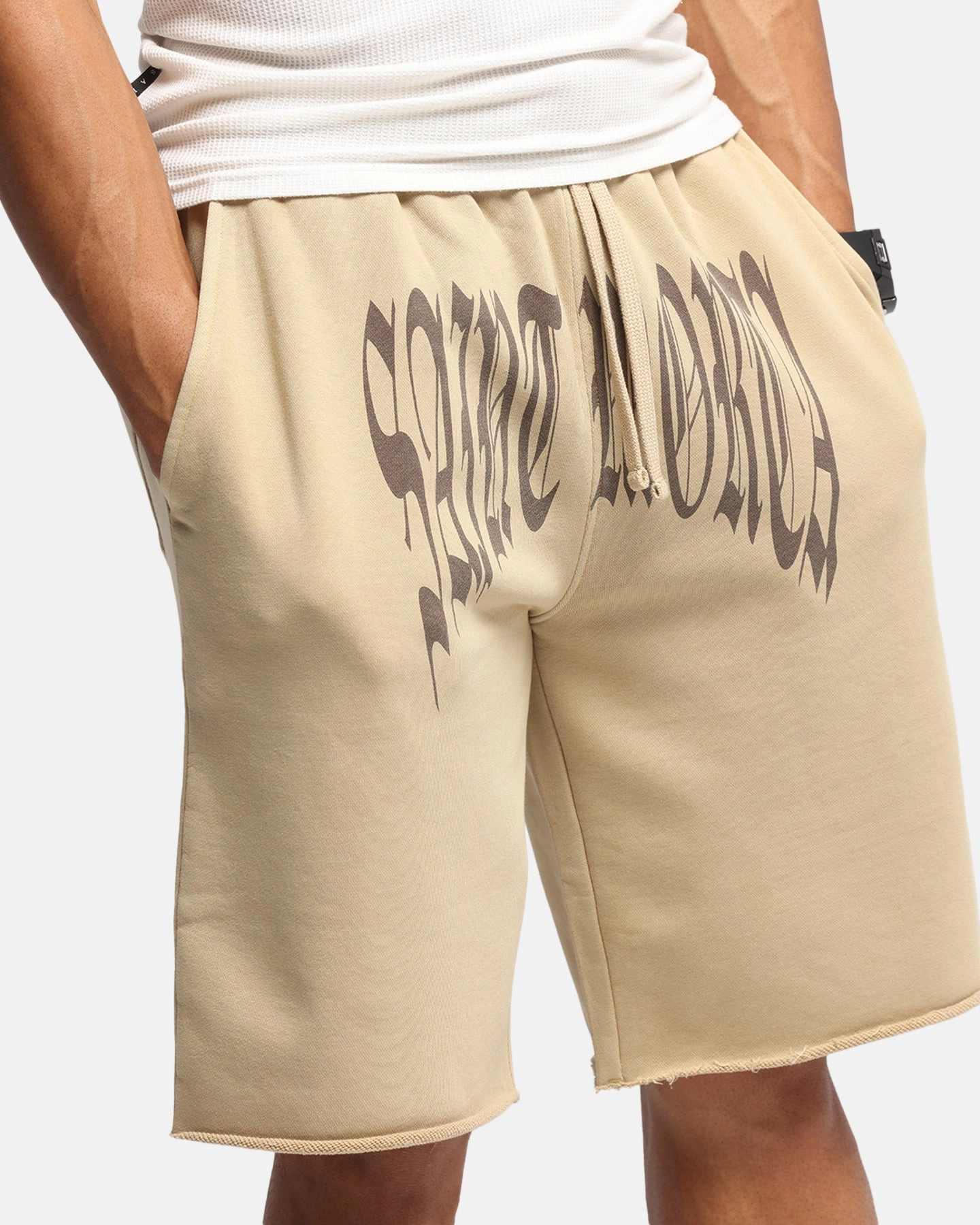 Saint Morta Vill Park Sweat Shorts Pigment Stone art industry