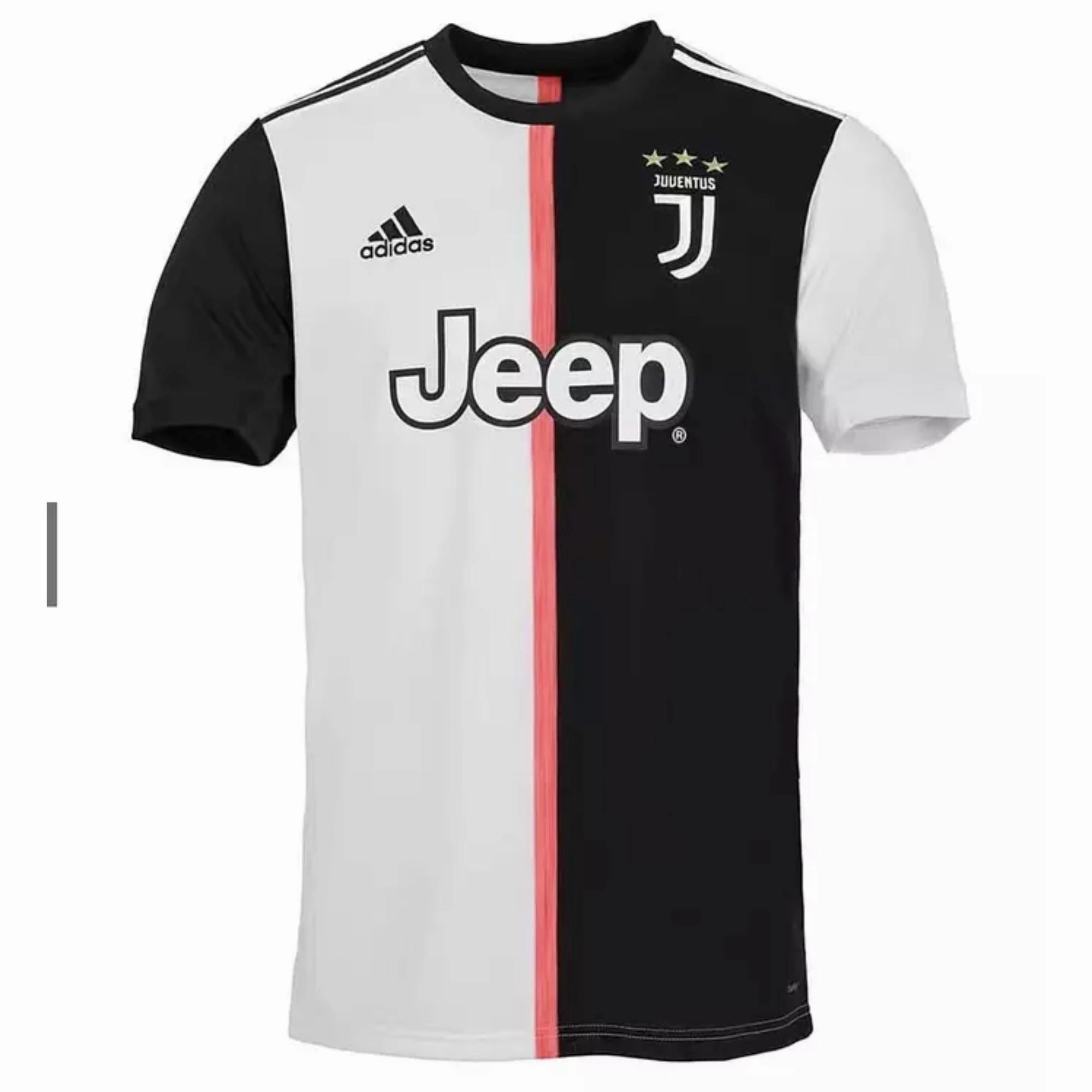 2019/20 Juventus Home Jersey with Scudetto Layered construction Ventilation Mesh Design