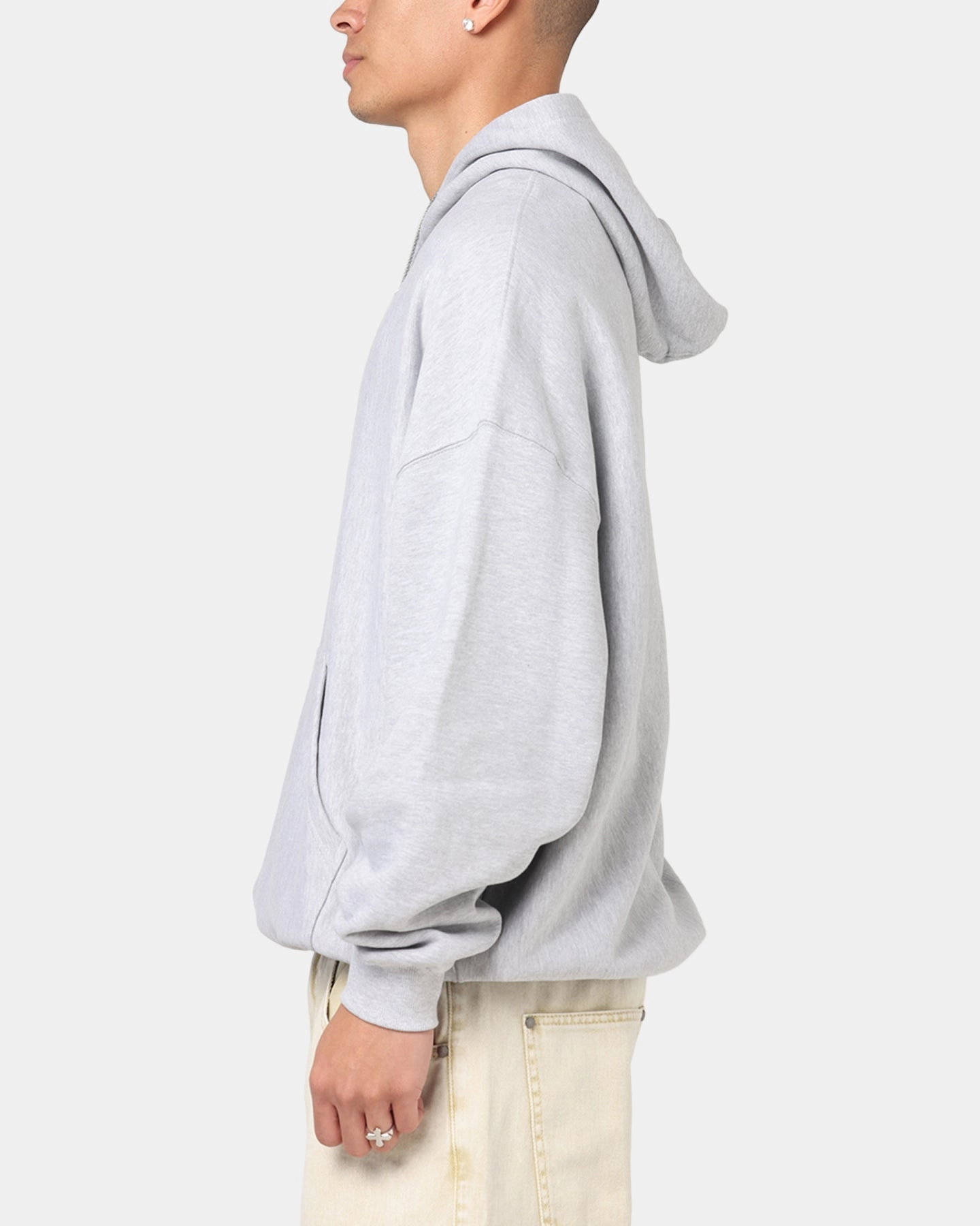 Culture Kings Oversized Hoodie Light Marle Stain Resistant