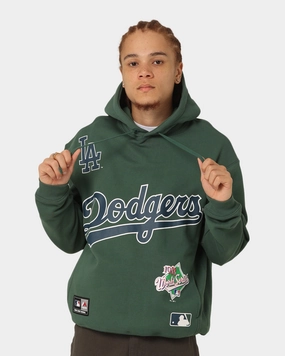 Appointment Majestic Athletic Los Angeles Dodgers World Series Champ Graphic Hoodie Dark Cedar