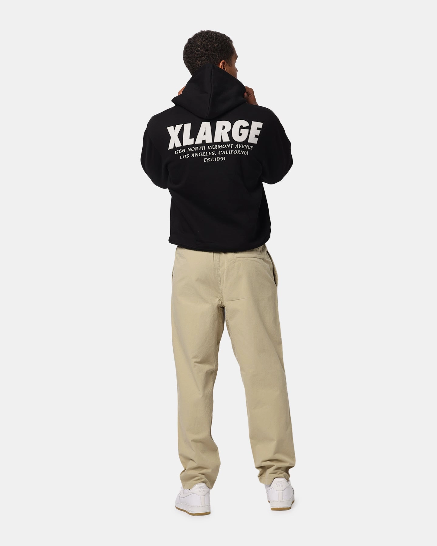 X-Large California Hoodie Pigment Black Trend-Driven