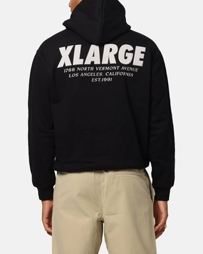 Layered Look Comfort core X-Large California Hoodie Pigment Black