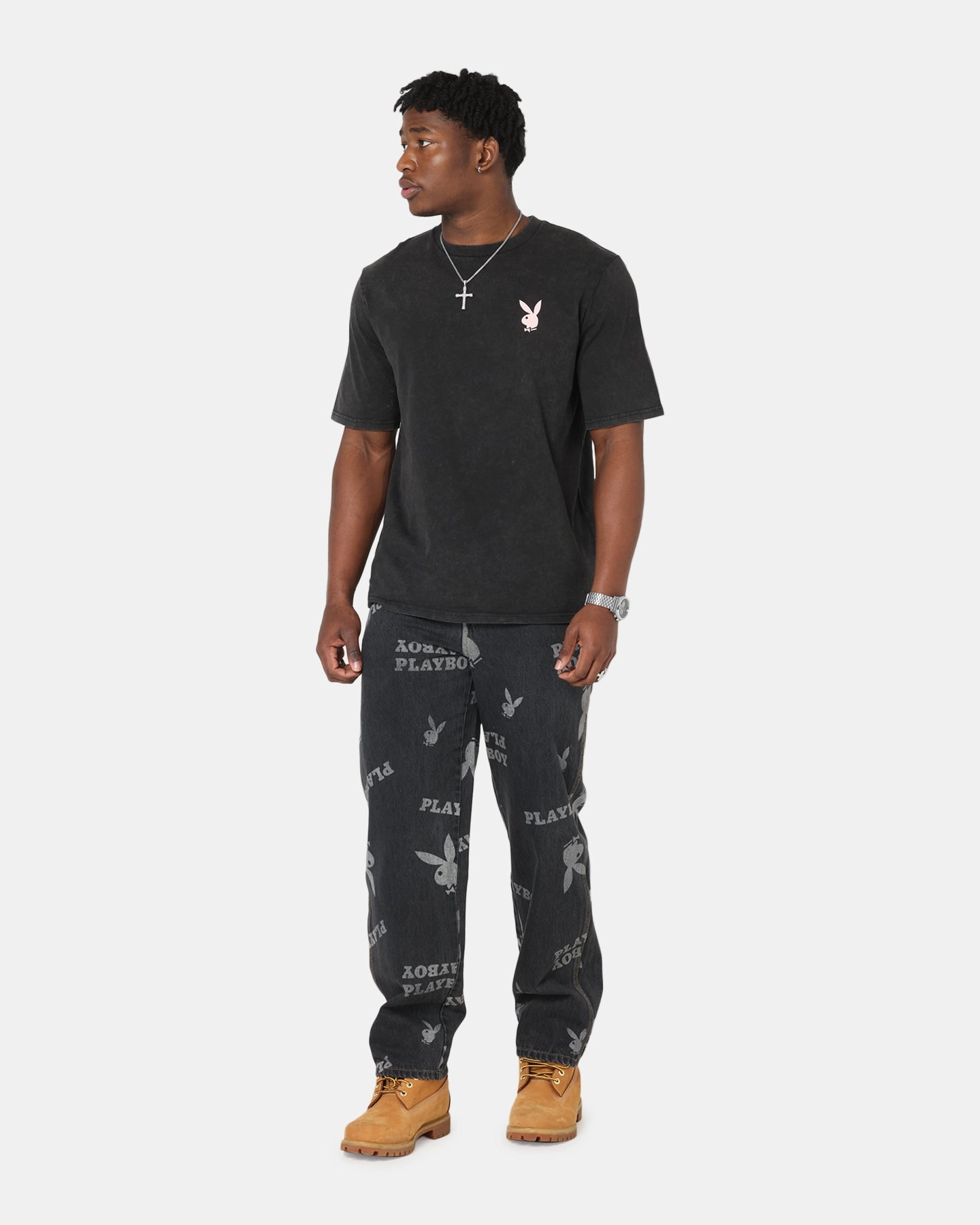 Traveler Gear Nature Lover Night Out Smooth Style Playboy Mess Denim Jeans Washed Black