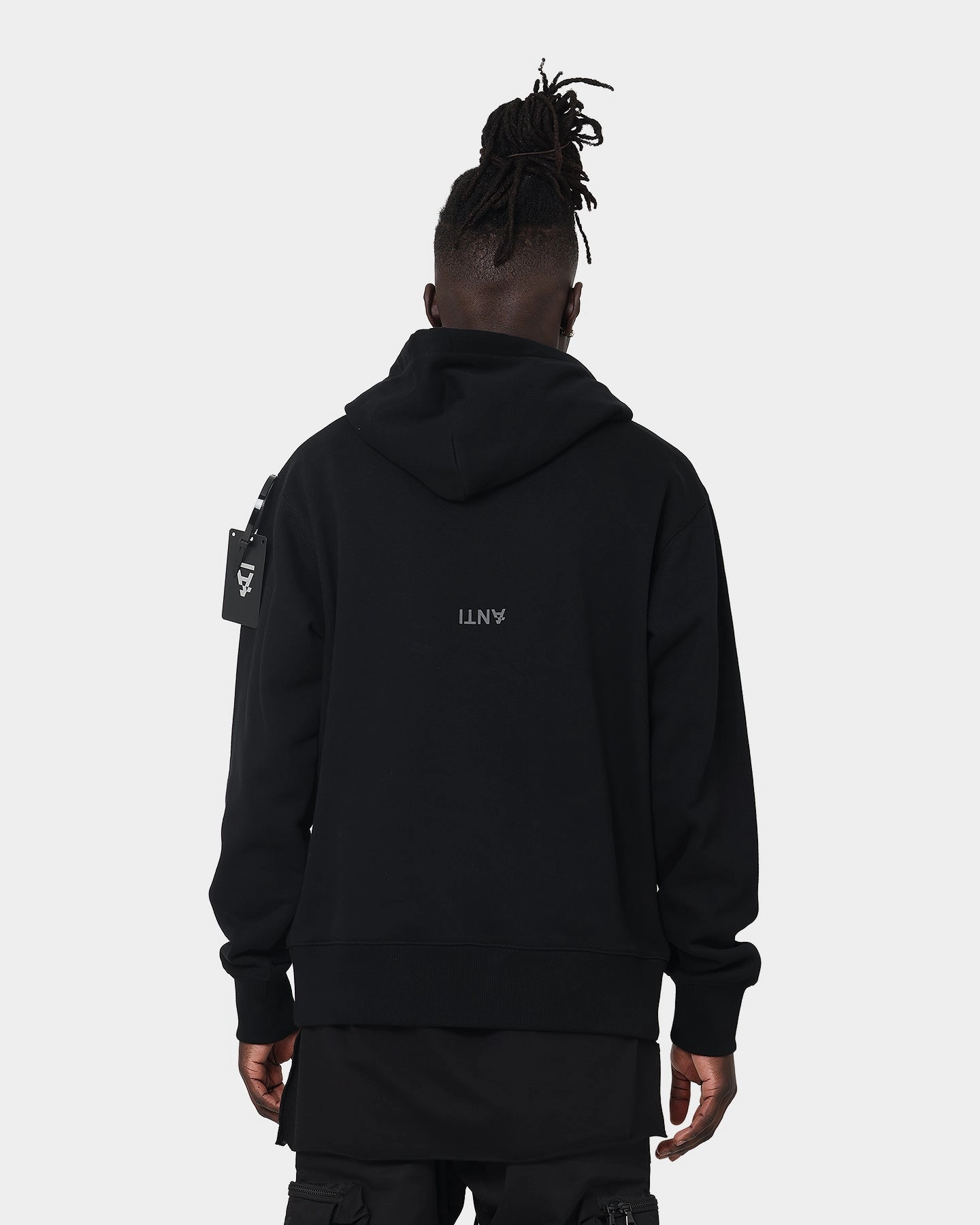The Anti Order Heavy Metal Premium Hoodie Black/Grey Trail Use cold