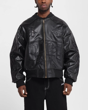 Loiter Tokyo Drift Vegan Leather Jacket Black Report