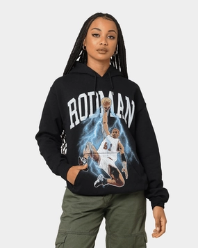 Rodman Brand Rodman Glow Dunk Hoodie Black family trip Business Meeting