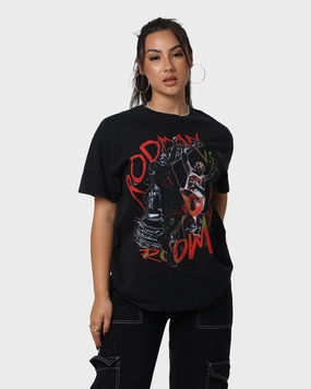 Rodman Brand Rodman V Rodman Vintage T-Shirt Black Wash Everyday Essential