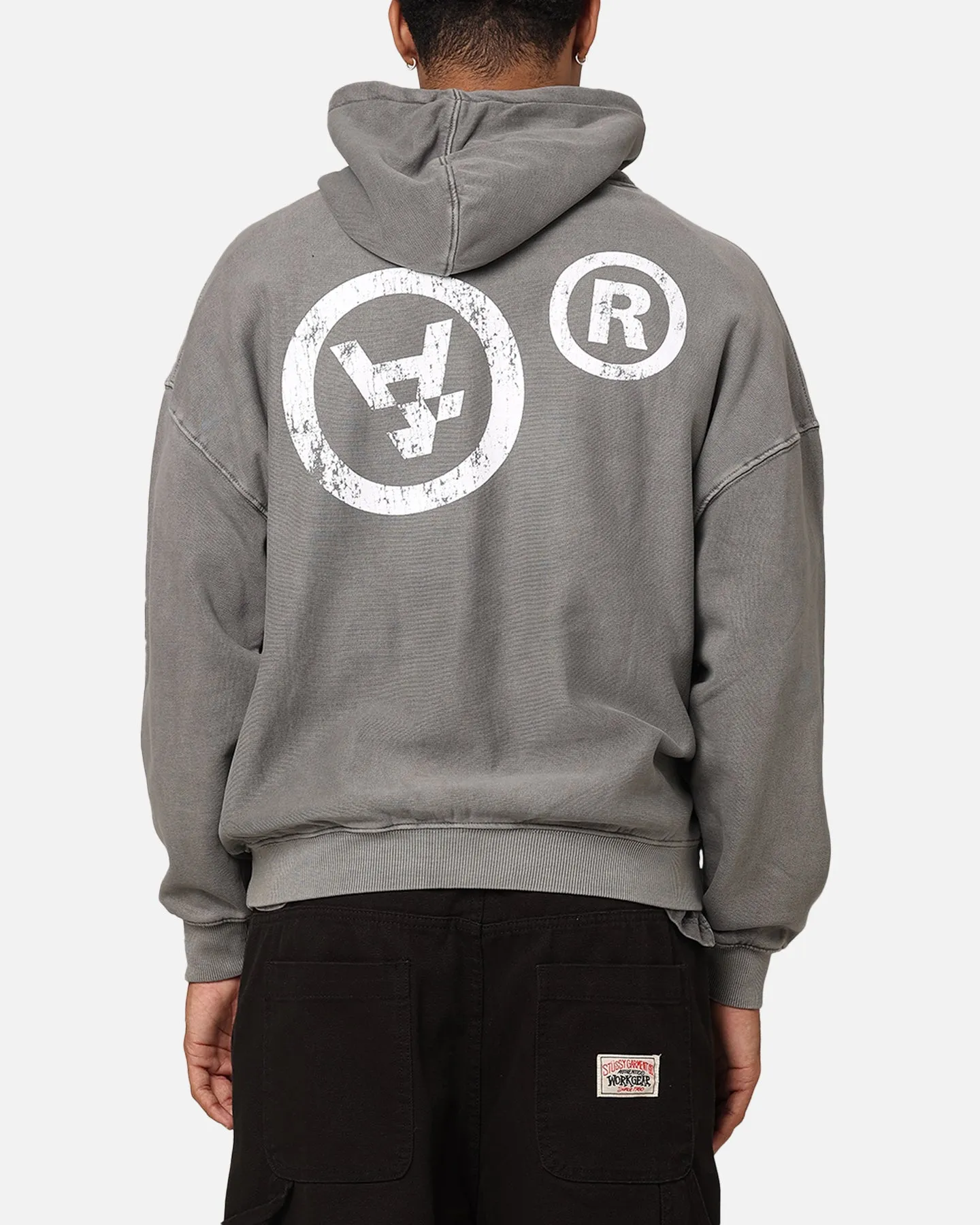 The Anti Order Rights Reserved Hoodie Washed Charcoal Travel Ready Stock