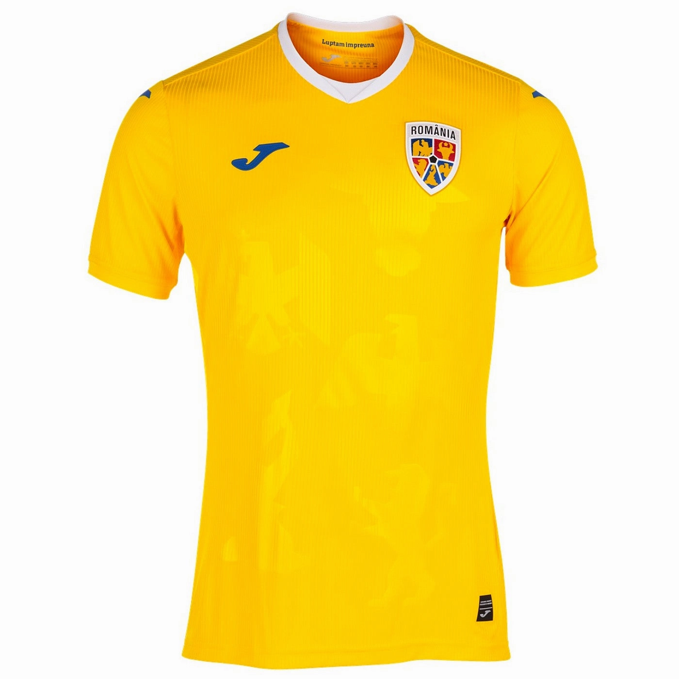 Romania national team Home soccer jersey 2020/21 - Joma Complementary Colors