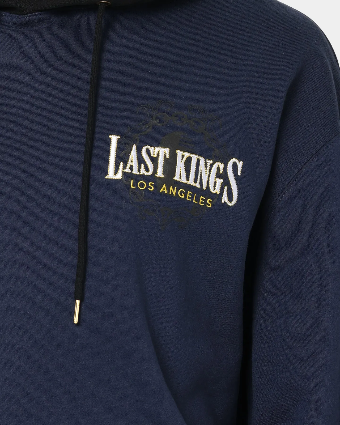 Last Kings Divergence Hoodie Navy/Black Layer Look