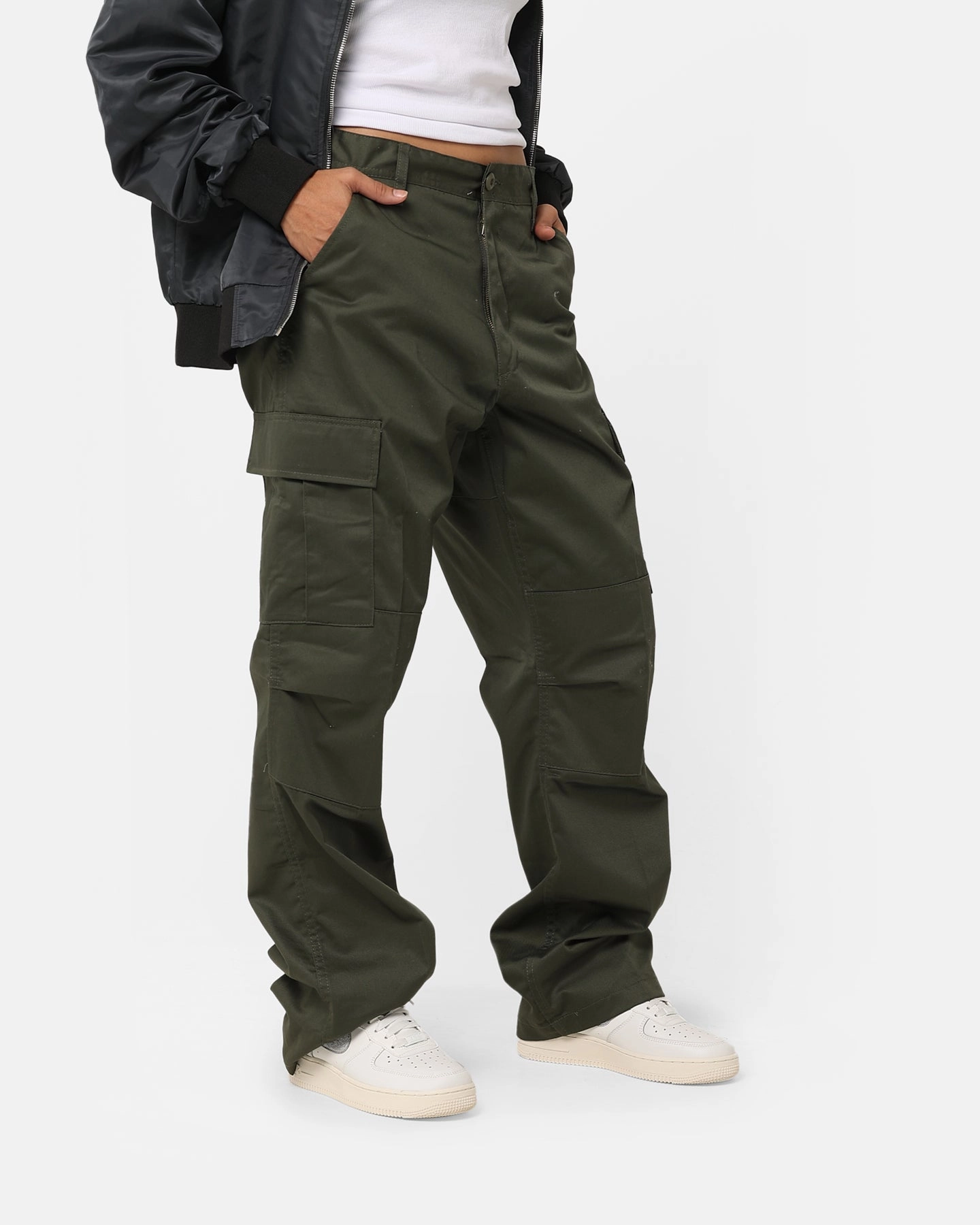 Trendy Comfort SlimFit Rothco Women's Relaxed Fit Cargo Pants Olive