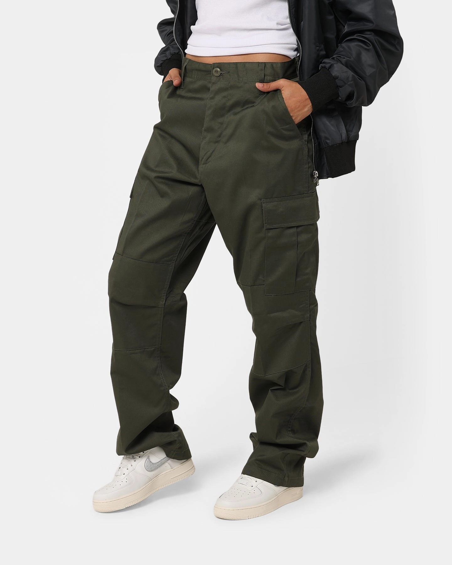 Rothco Women's Relaxed Fit Cargo Pants Olive Non Iron Technology