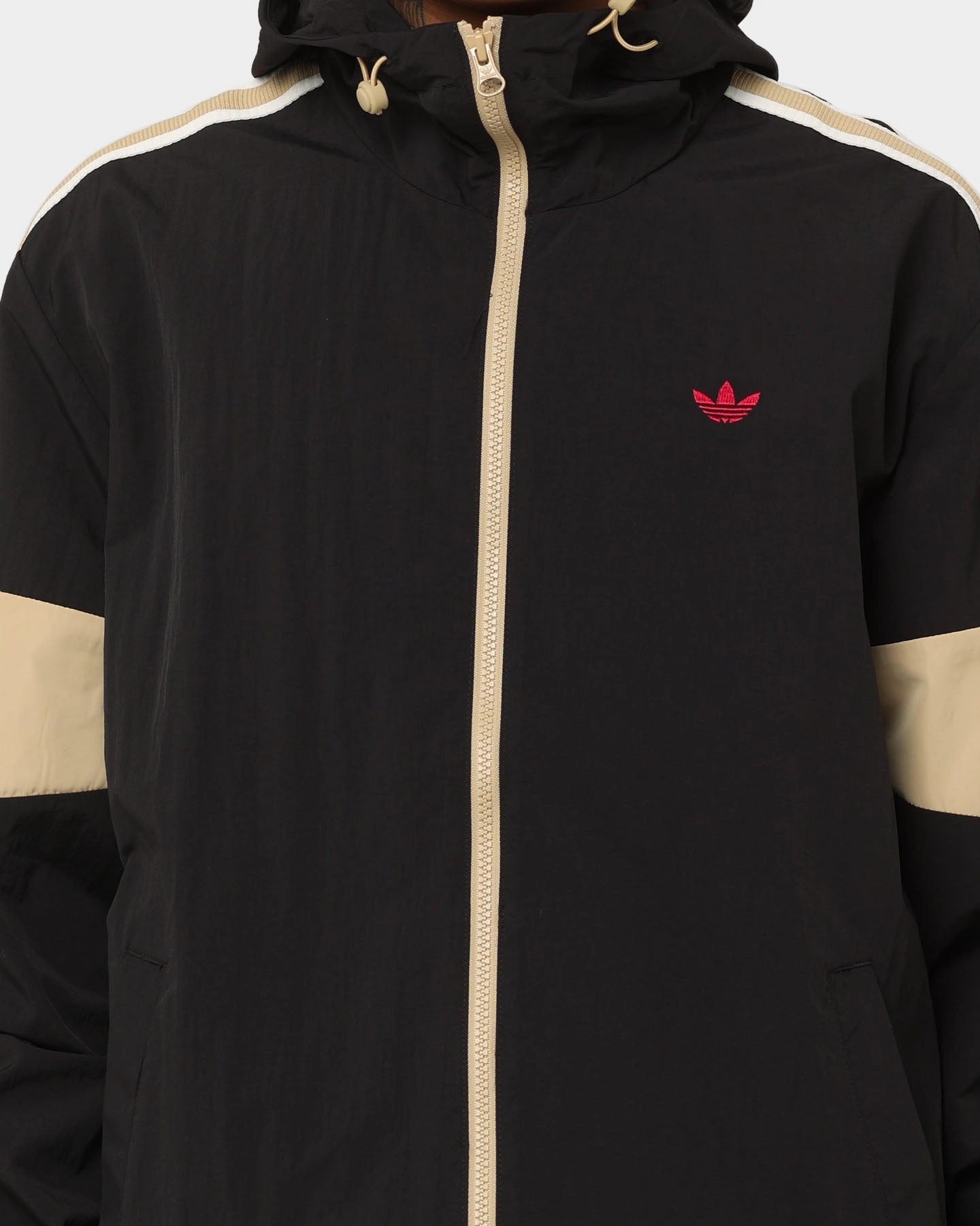 Stylish-design Sleeveless Adidas MC Windbreaker Black