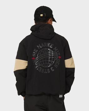 Dual Zipper System Adidas MC Windbreaker Black