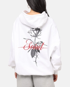 Saint Morta St Valentines Boxy Hoodie White wallet