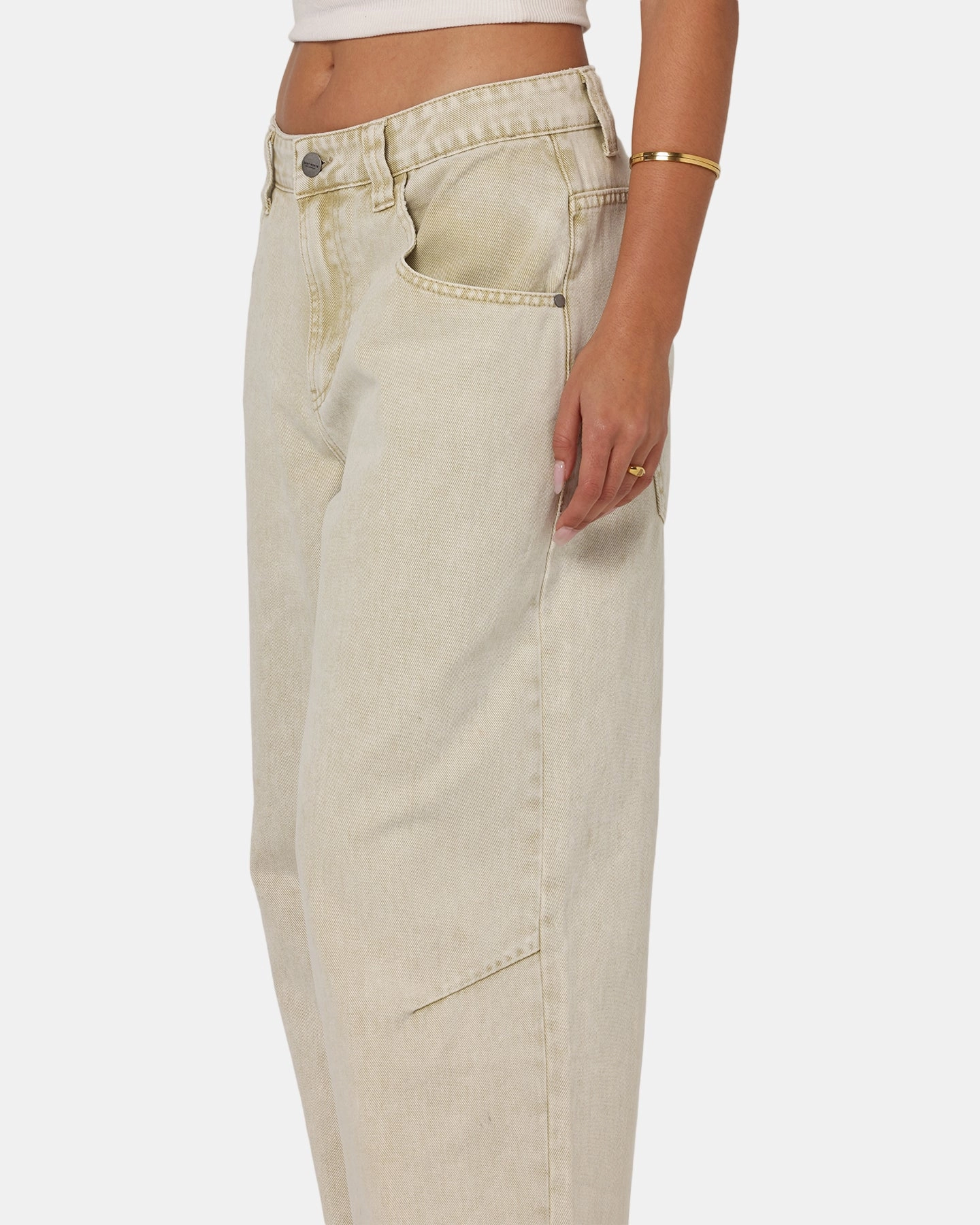 Timeless Fashion Smooth Picnic Style Saint Morta Amplus Jeans Dirty Blonde