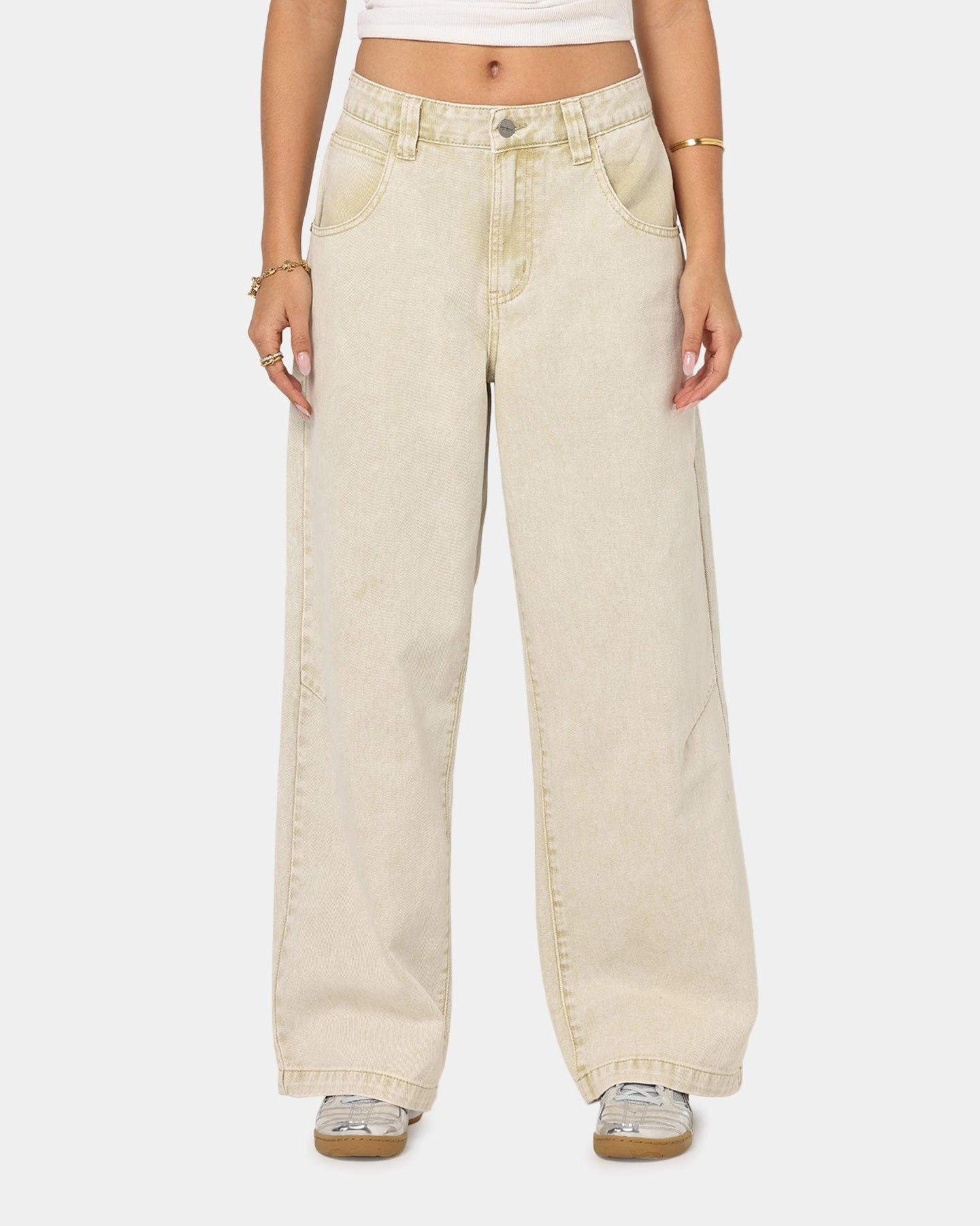 Saint Morta Amplus Jeans Dirty Blonde Casual Student Outfit