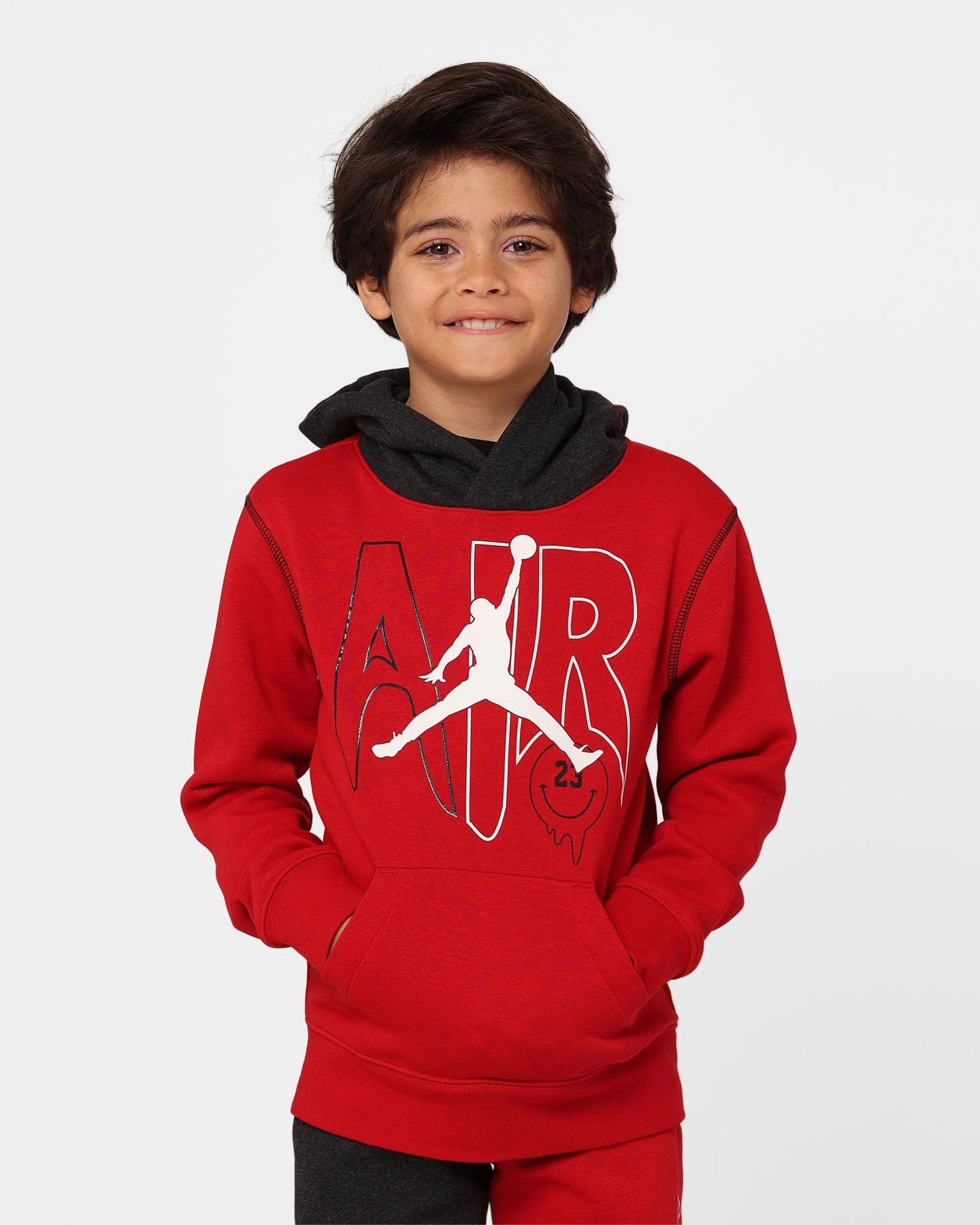 Meditation Jordan Kids' Lucid Dreams Fleece Hoodie Gym Red