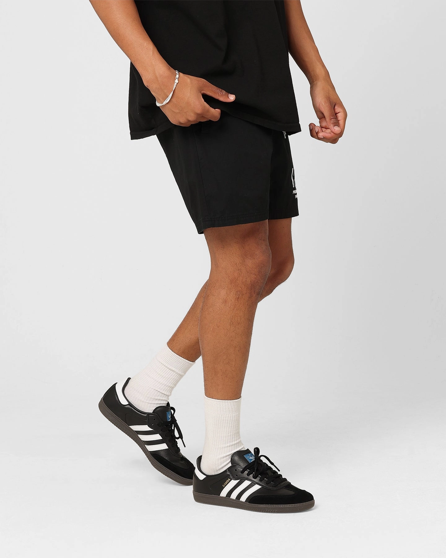 Carre Top Team Slide Shorts Black Tactile Feedback Loops
