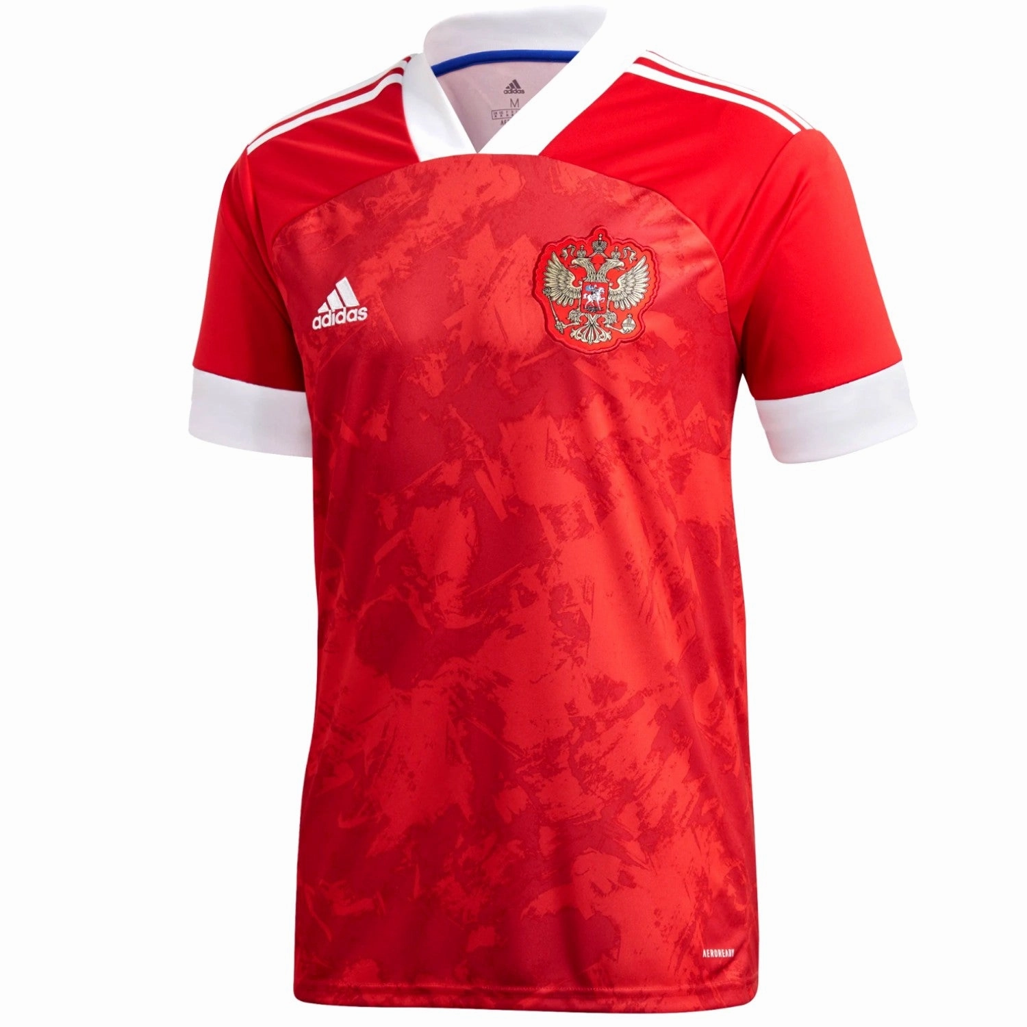 Russia national team Home soccer jersey 2020/21 - Adidas twill Strategic Airflow Channels