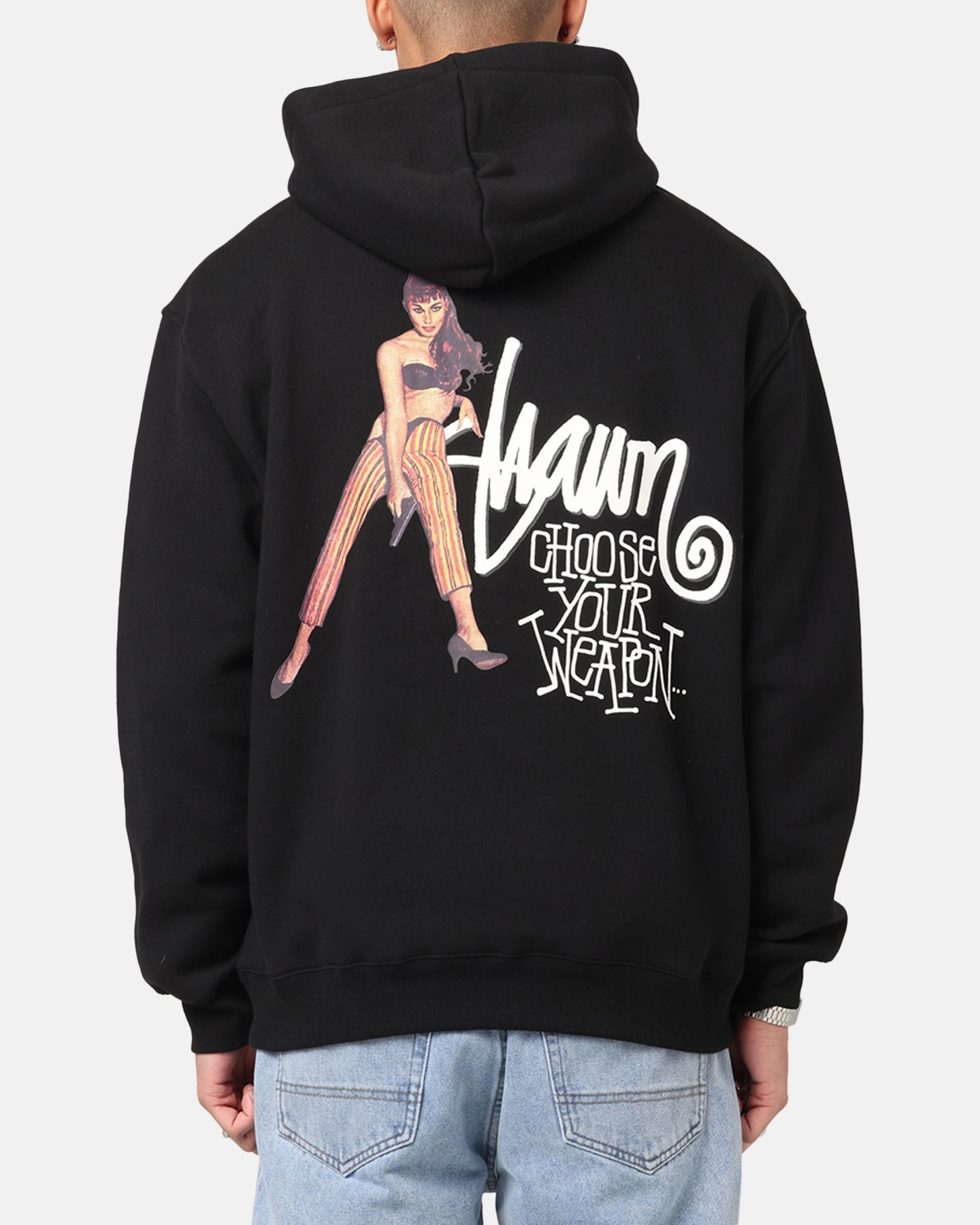 Platypus like S Double Choose Your Weapon Hoodie Black