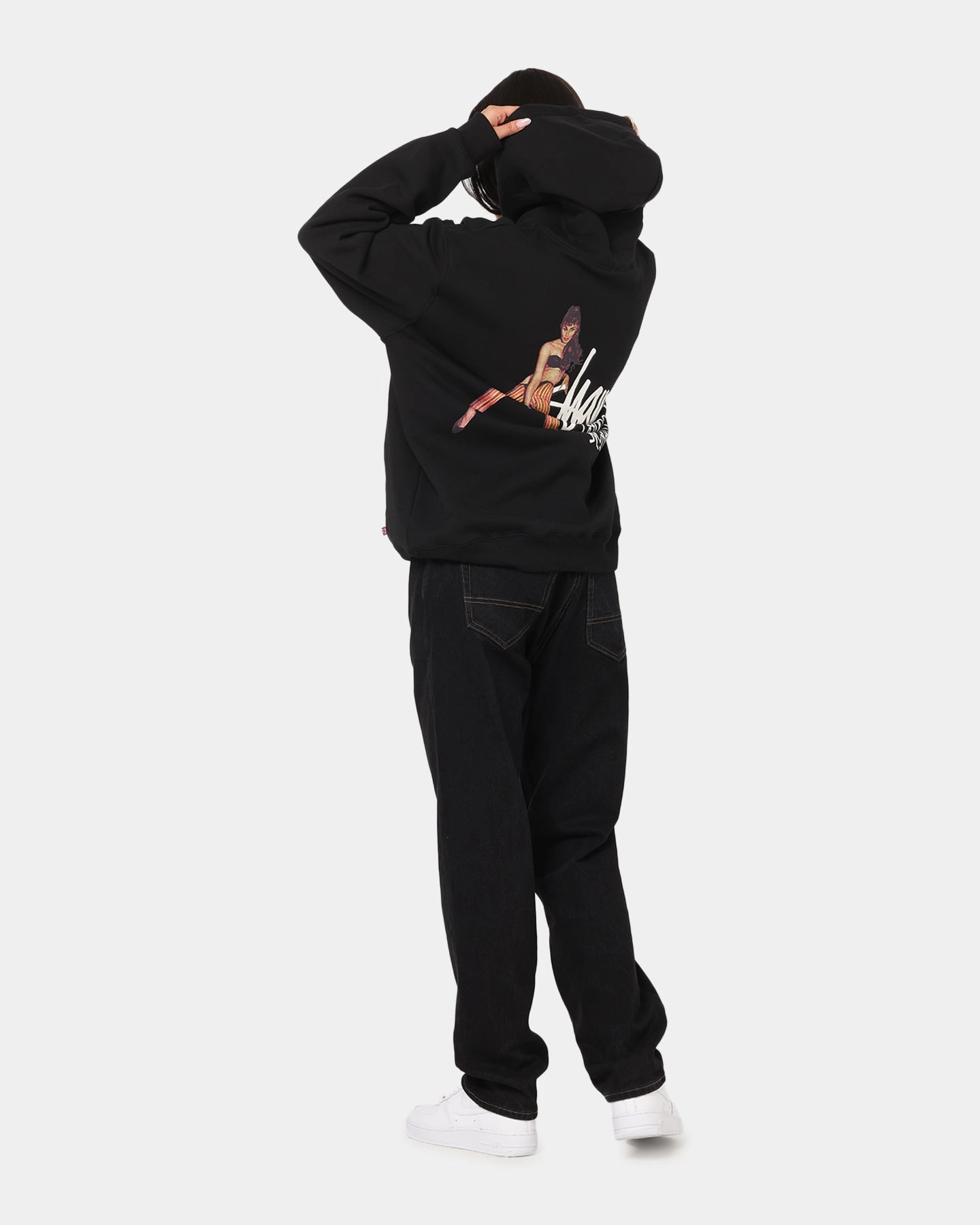 Non Irritating Seams Ergonomic Armholes S Double Choose Your Weapon Hoodie Black